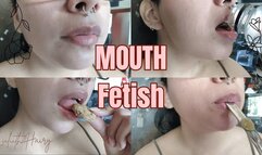 Mouth fetish (and drinking mate ????????)