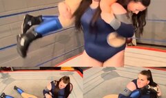 Giantess vs petite wrestler part 2