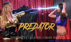 Predator, Supergirl vs the Alien Queen: A Battle for Supremacy with Chrissy Marie and Anastasia Pierce Lesbian Cosplay