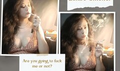 Bimbo Smoker - Smoking Marlboro Red - POV - Roleplay - Audible