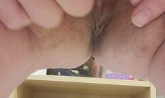 BBW Birgit Showing her Pussy