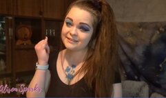 Pathetic Small Virgin Dick: Girlfriends Cruel JOI Tease - Alison Sparks humiliates you and your little virgin dick before telling her cuckolding fantasies and giving you a JOI - small penis humiliation, virgin humiliation, GFE and JOI