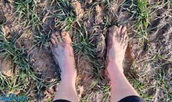 Barefoot Mud Walking HD 19th Feb 2023