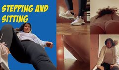 Stepping and Sitting - Giant Goddess Kelly 1080