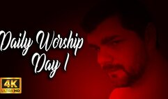 KingMarti : Daily Worship - Day One - Deepthroat Training 4k UHD