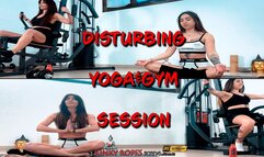 DISTURBING YOGA & GYM SESSION by BONDAGE KINK - big tits milf face sitting and face slapping a mesmerized young cute