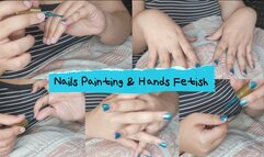 Nails Painting And Hands Fetish