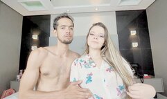 HOT AND DEEP KISSES BETWEEN A REALLY NASTY COUPLE - BY ISABELITA AND LEO CARIOCA - CLIP FULL