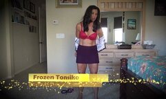 Frozen Tomiko Stripping 4