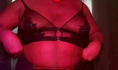 Switchy Ebony Goddess Dance, BDSM Striptease, & Dildo Riding