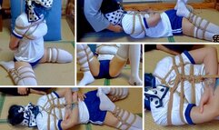 EMshibari bad girl white socking rope bondage