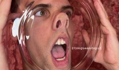 Jason Pierce Nose Against Glass Plate Part4 Video1 - WMV