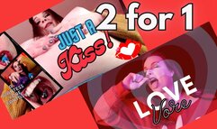 2 for 1: Love And Kisses Giantess Vore Combo - MP4