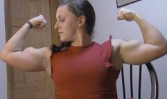 Muscular College Girl