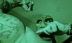 fbb muscle masked alien monster look big traps biceps posing flexing showing big glutes big clit fingering monster female alien muscke boobs pec bouncing nude solo fingering big pussy