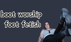 Boot Worship - Surrender at my feet