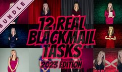 12 real blackmail tasks - 2023 edition