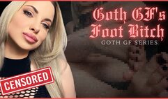 720WMV Goth GF Vol 2: Foot Bitch (Beta Safe Censored Loser Porn)