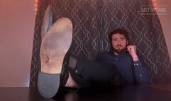 Jerk To Bosses Feet While He Talks About Cucking You