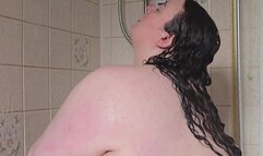 SSBBW too fat to shower