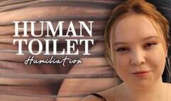 HUMAN TOILET HUMILIATION - FEMDOM POV VERBAL HUMILIATION