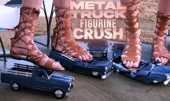 Size 18's Crush Metal Truck Figurines UHD