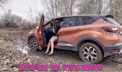 IRINA WAS STUCK IN THE FOREST IN THE MUD ON THE WAY TO WORK_4K_version 2 cam_24 min