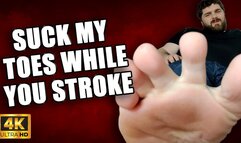 KingMarti: Suck My Toes While You Stroke 4k UHD