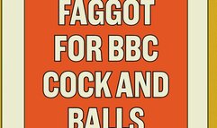 Faggot For BBC Cock And Balls Dirty Talk Audio Verbal Humiliation