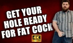 KingMarti: Prepare for My Fat Cock: Stroke & Stretch Your Asshole 4k UHD