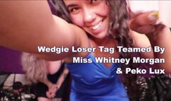 Wedgie Loser Tag Teamed By Miss Whitney Morgan & Peko Lux - mp4