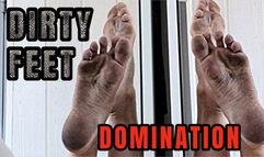 DIRTY FEET DOMINATION - Barefoot - Foot fetish - Feetgirl - Soles and toes - Foot worship - Humiliation -