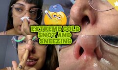 Extreme cold, Snot and Sneezing