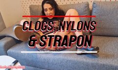 Naughty Matures, Vintage Nylons, Strapon And Clogs