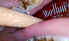 Marlboro red 100s Crafted inside