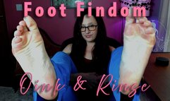 Foot Findom - Oink & Rinse