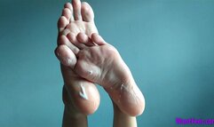 Oily High Arches - Soles - Long Toes - HD MP4