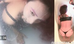 Underwater Bathtub erotic time Sara apnea 1,4 min