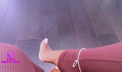 Addiction Training: Ebony Foot Worship & Barefoot Obsession