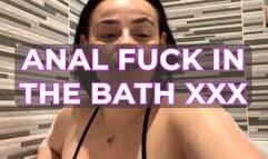 DOUBLE ORGASM ANAL FUCK IN THE BATH XXX