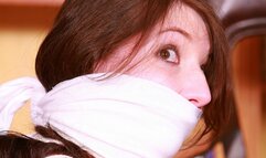 Paige Erin Turner Makes a Bet and Gets DOUBLECROSSED, Extremely Reverse Prayer Bound, & Massively Gagged!