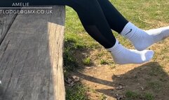 Amelie goes for an afternoon run in the park and ends up getting her sneaker stolen