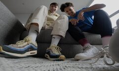 Brandon and Luca - Feet (POV Shrunken)