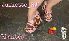 Juliette_RJ MILF Giant finding a small man and cars in her house? GIANTESS - FOOT FETISH - TINY PEOPLE - SMALL PEOPLE - GIANT POV - UPPER VIEW - HIGH HEELS WEDGES