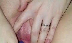 Toy in pussy dick in ass