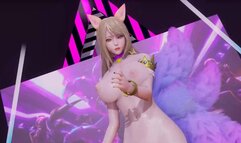 [MMD] Lupin Ahri Nude Erotic Dance Uncensored 3D