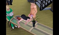 Fucked Wife while Mother-in-law on the Table | Sims 3 Sex