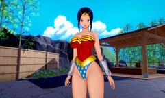 3D Hentai - Sex with wonder Woman