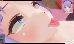 3D HENTAI POV Hotaru Shidare Rides your Dick (AHEGAO)