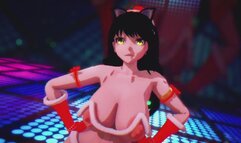 Mmd R18 Hot and Sexy Sexy with Melon Milk - Blake Bikini Santa Outfit